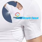 V- Neck Short Sleeve Undershirts Underwear Absorb Sweat T Shirts