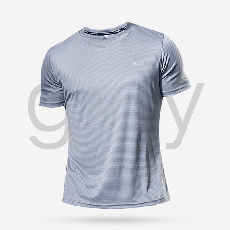 Quick Dry Short Sleeve Sport T Shirt - Breathable
