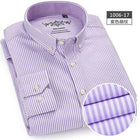 Single Breasted Long Sleeve Plaid Striped Casual Shirts