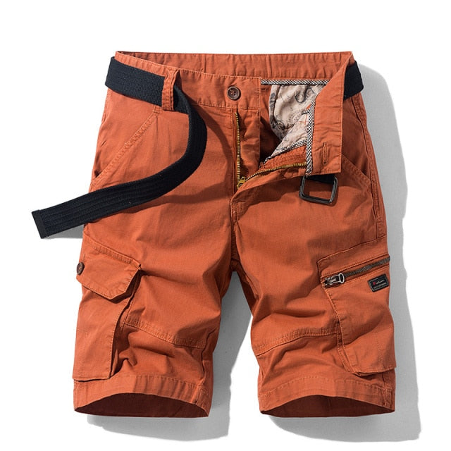 Summer Cargo Shorts Cotton