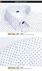 Men's Cotton Print Slim Fit Casual Shirt