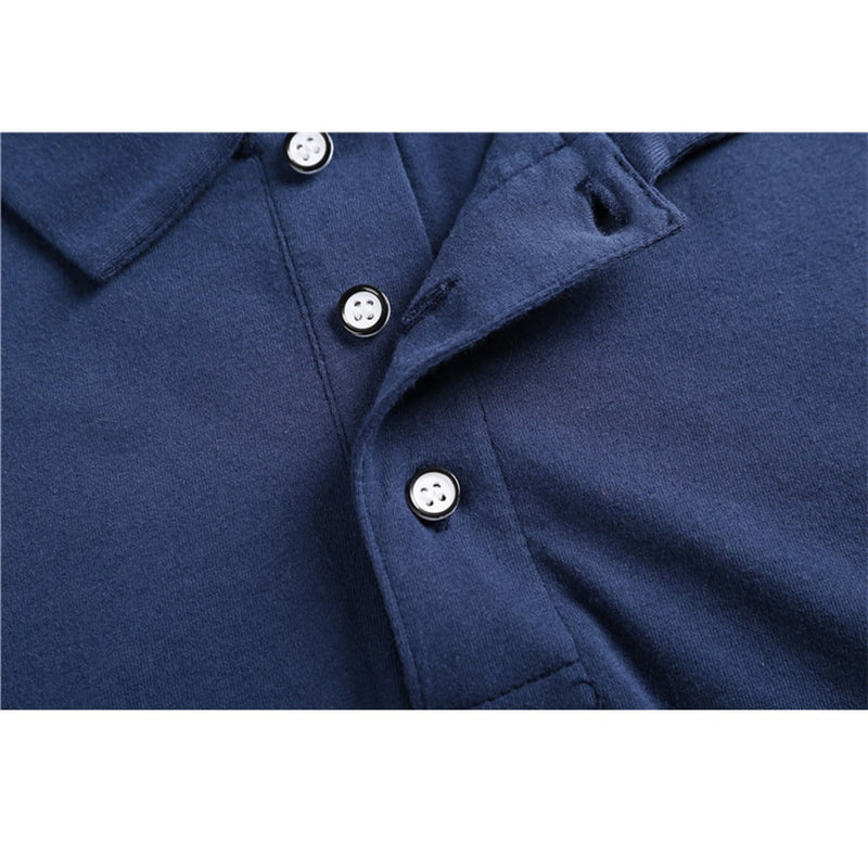 100% Cotton Men's Short Sleeve Polo Shirt